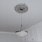 Ekena Millwork Attica PVC Ceiling Medallion (Canopies up to 6 3/4"), 19"OD x 3 1/2"ID x 1"P, Bright Coat Aluminum CMP19ATBAL - alternate 6